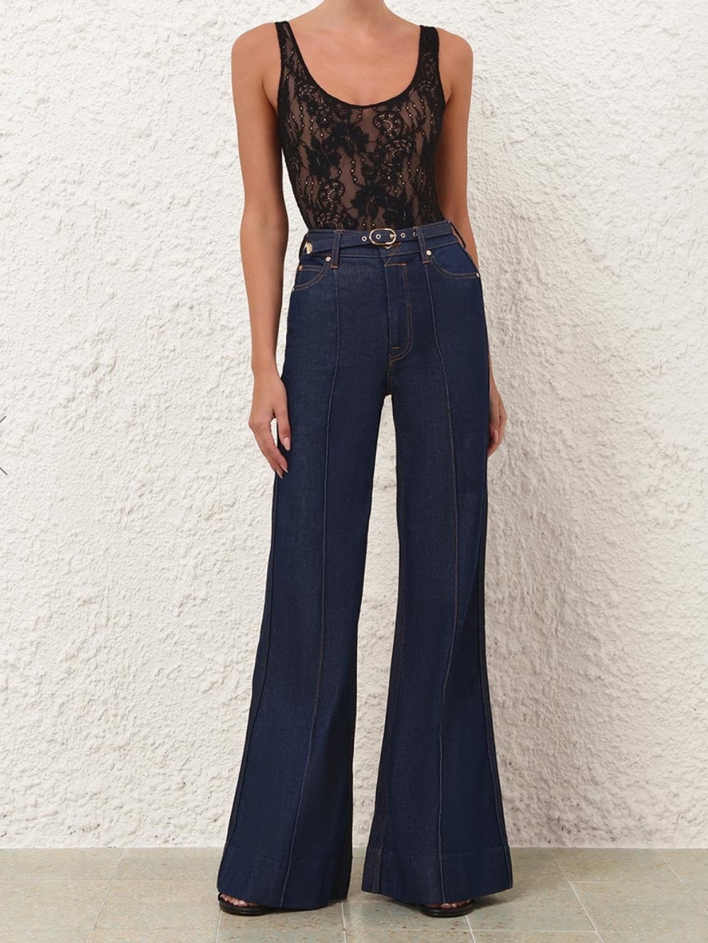 Zimmermann Wide Leg Jeans